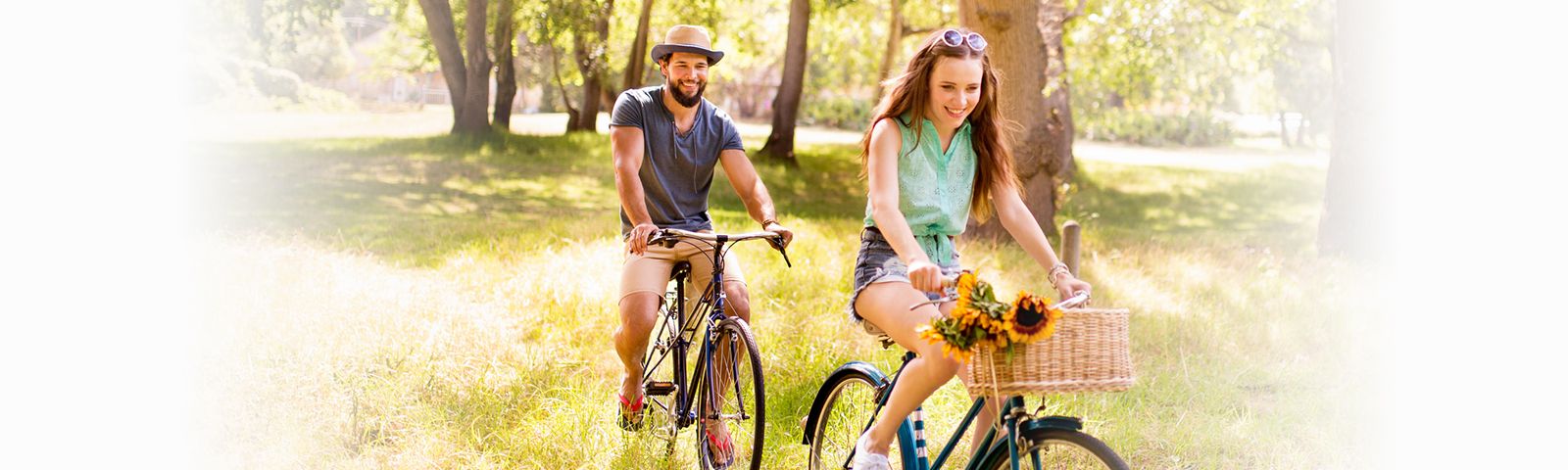 couple à velo