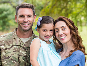 une famille militaire