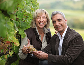 Couple agriculteur