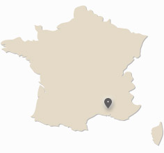 localisation de Avignon sur la carte de France