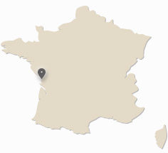 localisation de La Rochelle sur la carte de France