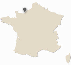 localisation du Havre sur la carte de France