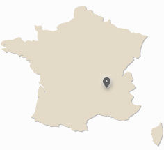 localisation de Saint-Etienne sur la carte de France