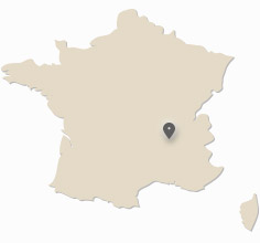 localisation de Saint-Etienne sur la carte de France